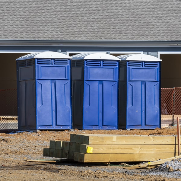 can i customize the exterior of the porta potties with my event logo or branding in Hatfield MA